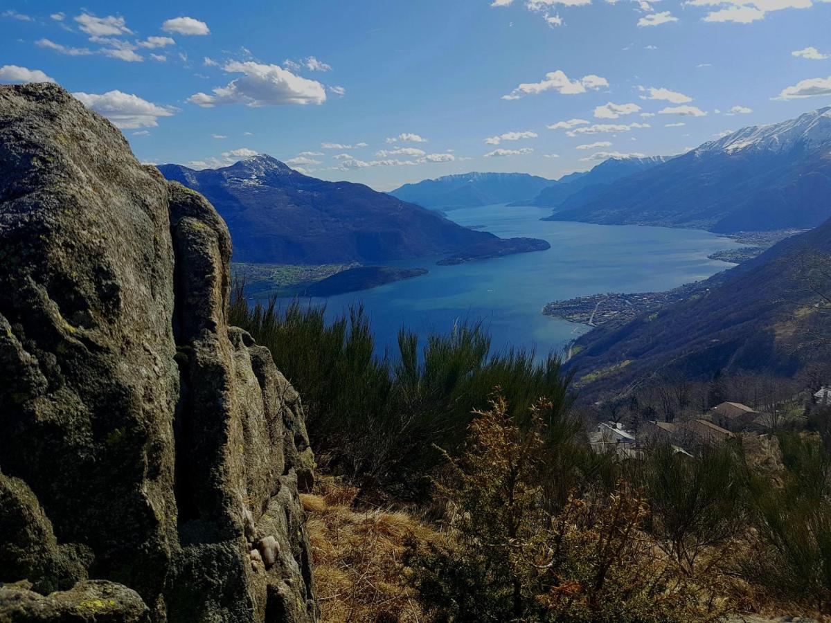 Casa Vacanze Ca'Del Miro Montemezzo Bugiallo Bagian luar foto